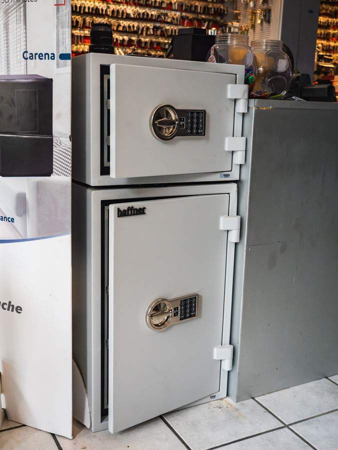 Coffre-fort à code Valence